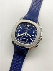 Patek Philippe Aquanaut 5968 Chronograph Steel Casing Blue Dial Watch(1:1 Super Clone) - Image 2