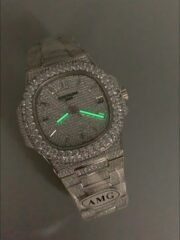 Patek Philippe Nautilus 5711/A 904L Steel Diamonds Casing(1:1Super Clone) - Image 8