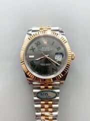 1:1 super clone Datejust 36MM & 41 MM Wimbledon: Ref. 126334