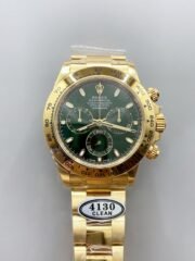 1:1 Super Clone Rolex Cosmograph Daytona 18K Yellow Gold Cal.4130 Move