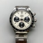 Rolex Vintage Watch With Silver Dial and Steel Bracelet(1;1 Super Clone)