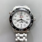 1:1 Superclone Omega Seamaster Diver 300M 42mm White Dial