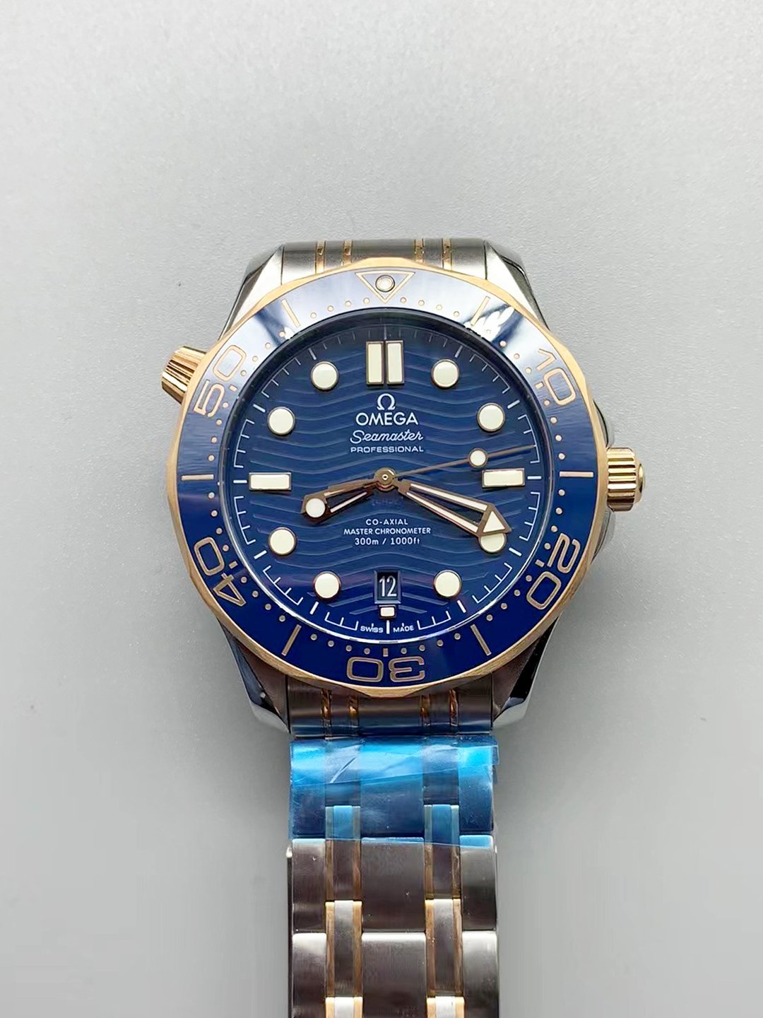 1月8日-5.jpg OMEGA Seamaster Diver 300M 42mm Blue Dial - Image 1