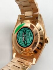 Rolex Day-Date 40mm With Green Dial And Rose Gold bracelet.(1;1Super Clone) - Image 6
