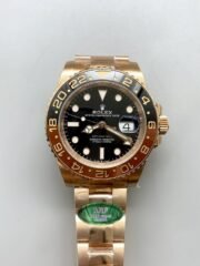 The New Rolex GMT-Master II in Rose Gold.(1:1 Super Clone)