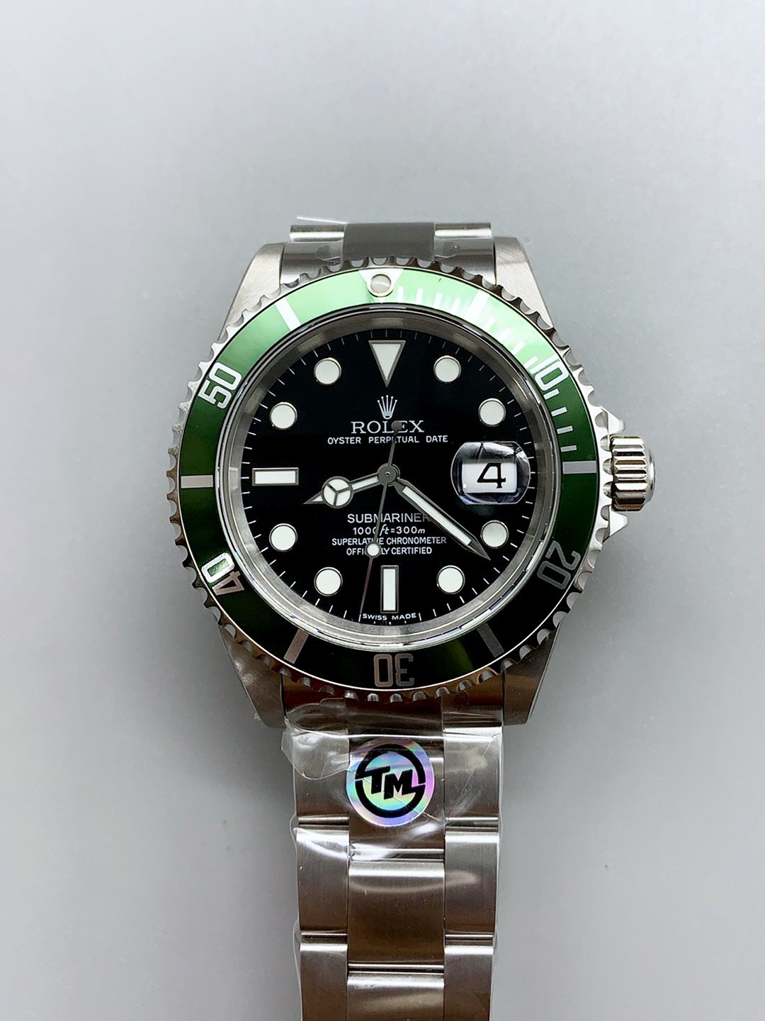 1月8日-78-2.jpg Rolex Submariner 50th Anniversary “Kermit” (1:1 Super Cloen) - Image 1