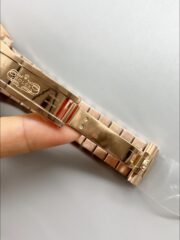 Rolex Day-Date 40 President 18k Rose Gold Slate Ombre Watch(1;1 Super Clone) - Image 7