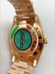 Rolex Day-Date 40 Rose Gold Chocolate Baguette Diamond Dial 228235(1;1 Super Clone) - Image 5