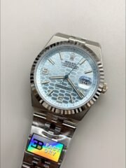Rolex Land-Dweller 127336 Ice Blue Honeycomb 40MM (1;1 Super Clone) - Image 3