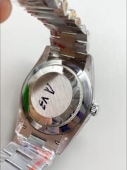 Rolex Day-Date Ice Blue Dial Middle Eastern Numerals Mechanical Watch(1;1Super Clone) - Image 5