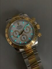 Rolex Daytona White Dial Two-Tone (Steel And Gold) Bracelet 126503(1;1Super Clone) - Image 9