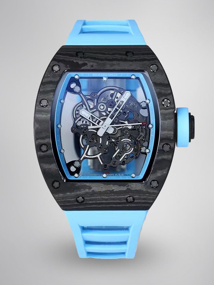 2616febd00dc316db3f2fdaffd86c2df.jpg Replica Richard Mille RM 055 Carbon Fiber Men's Watch: A Masterpiece of Innovation, Craftsmanship, and Modern Elegance - Image 1