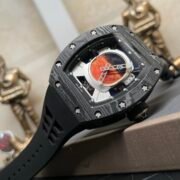 Replica Richard Mille RM 52-05 Tourbillon Pharrell Williams Men's Watch – Carbon Case - Image 4