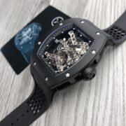 AAAAA Replica Richard Mille RM 027 Watch with Swiss Movement 43mm Titanium Case - Image 4