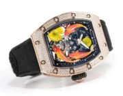 Replica Richard Mille RM S10 Koi Tourbillon Watch - Rose Gold & Diamond - Image 4