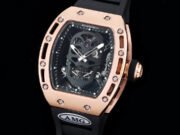 RM052 Skeleton Tourbillon Replica Watch – Rose Gold Case - Image 5