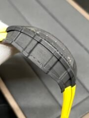 Swiss Replica Richard Mille RM 35-02 Watch For Men – Skeleton Dial, Yellow Rubber Strap, Luxury Sport Design - Image 7