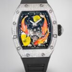 Richard Mille RM S10 Koi Tourbillon Replica Swiss Watch with Diamonds – AAA Quality