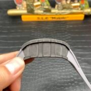 Swiss Richard Mille RM 11 Replica – 49mm Carbon Case, Skeleton Dial, Grey Rubber Strap - Image 8