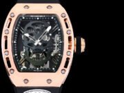 RM052 Skeleton Tourbillon Replica Watch – Rose Gold Case - Image 7