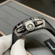 Richard Mille RM 11-03 Replica Black Ceramic Case with Black Rubber Strap | Skeleton Dial Watch For Men - Image 8