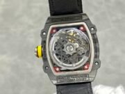 Best Replica Richard Mille RM67-02 Super Clone 47mm Skeleton Dial Carbon Fiber Watch - Image 9