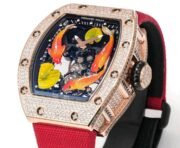 Replica RICHARD MILLE RM S10 Koi Tourbillon Watch with Rose Gold Case - Image 8