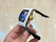 Richard Mille RM 88 Replica AAA – White Ceramic, Black Strap, Swiss Tourbillon Look - Image 6