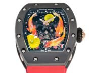 Replica Richard Mille RM S10 Koi Tourbillon Watch – Red Rubber Strap, AAA Quality - Image 2