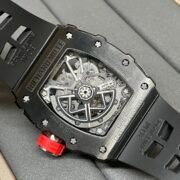 Richard Mille RM 35-03 Rafael Nadal Replica Watch 43mm Steel Case Black Strap - Image 2