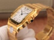Cartier Tank Anglaise 18K Yellow Gold – 1:1 Superclone - Image 4
