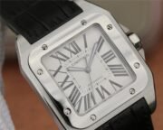 Cartier Santos 100 Swiss Automatic Watch – 1:1 Superclone - Image 3