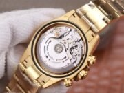 1:1 Super Clone Rolex Cosmograph Daytona 18K Yellow Gold Cal.4130 Move - Image 7