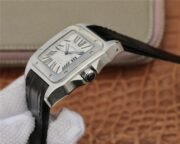 Cartier Santos 100 Swiss Automatic Watch – 1:1 Superclone - Image 4