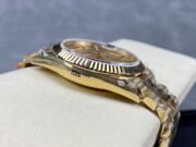 1:1 super clone Day Date Rolex Weekly Journal 18K Gold Plated counter weight - Image 7