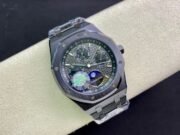 1:1 Superclone Audemars Piguet Black Ceramic 26579 True Moon Phase - Image 5