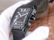 Cartier Santos DLC S38.5MM Diameter – 1:1 Superclone - Image 5