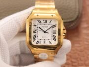 Cartier Tank Anglaise 18K Yellow Gold – 1:1 Superclone