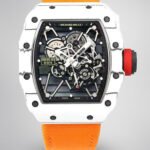Swiss Richard Mille RM 35-01 Rafael Nadal Replica Watch – White NTPT Carbon Case