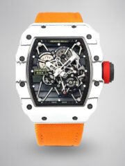 Swiss Richard Mille RM 35-01 Rafael Nadal Replica Watch – White NTPT Carbon Case