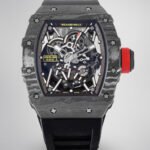 Best Richard Mille RM35-02 Carbon Fiber Skeleton Dial Swiss Replica Watch
