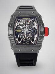 Best Richard Mille RM35-02 Carbon Fiber Skeleton Dial Swiss Replica Watch