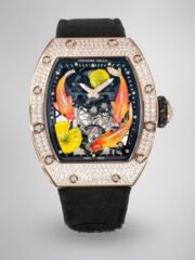 Replica Richard Mille RM S10 Koi Tourbillon Watch - Rose Gold & Diamond