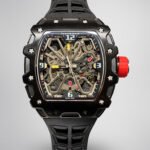 Richard Mille RM 35-03 Rafael Nadal Replica Watch 43mm Steel Case Black Strap