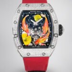 Richard Mille RM S10 Koi Tourbillon Replica – Swiss Movement, Diamond-Set Case, and AAA Quality for the Ultimate Luxury Experience