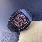 Best Swiss RM47 Black Samurai Tourbillon Replica Watch - Image 6