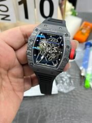 Richard Mille RM35-01 Super Clone Swiss Sports Watch, Carbon Fiber Case - Image 3