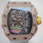 Richard Mille RM 11-03 Replica Watch For Men – Swiss Movement, Diamond-Set Bezel, Luxury Timepiece