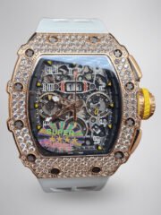 Richard Mille RM 11-03 Replica Watch For Men – Swiss Movement, Diamond-Set Bezel, Luxury Timepiece