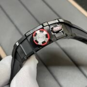 Richard Mille RM 35-03 Rafael Nadal Replica Watch 43mm Steel Case Black Strap - Image 7